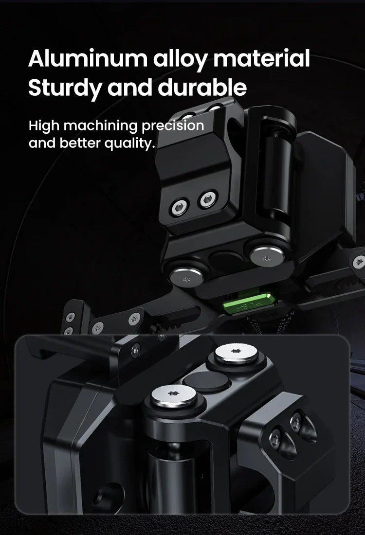LOBOO | LOBOO PH06  Phone Holder Sport Bike Model With Wireless Charging Anti-Vibration Phone Mount - Magnetic Damping