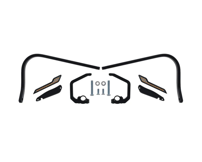 Barkbusters | Barkbusters Hardware Kit for BMW R 1300 GS/GSA – Two Point Mount with LED Sequential Indicators - BHG-133-00-BK