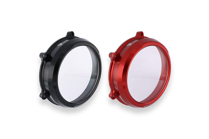 CNC RACING | Clear oil bath clutch cover Ducati Multistrada V4 and Diavel V4