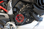 CNC RACING | Clear oil bath clutch cover Ducati Multistrada V4 and Diavel V4