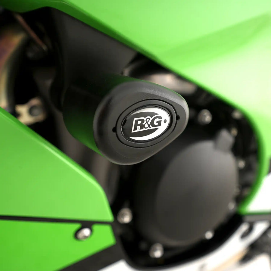 R&G | R&G Aero Style Black Crash Protectors for Kawasaki Ninja ZX-10R (2011-2020)