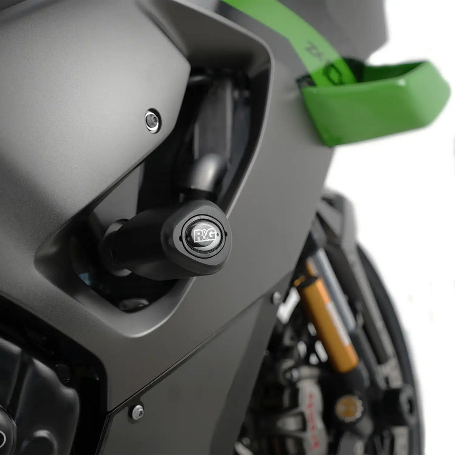 R&G | R&G Aero Style Black Crash Protectors for Kawasaki Ninja ZX-10R (2011-2020)