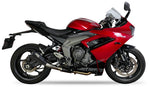 Ixil Exhaust |Triumph Daytona 660 IXIL RC / RB Black Conical Full Exhaust System