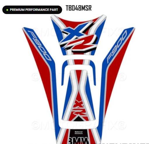 BMW F900XR F900 XR 2020 2021 2022 2023 Motorcycle Tank Pad Protector Motografix 3D Gel TB048MSR
