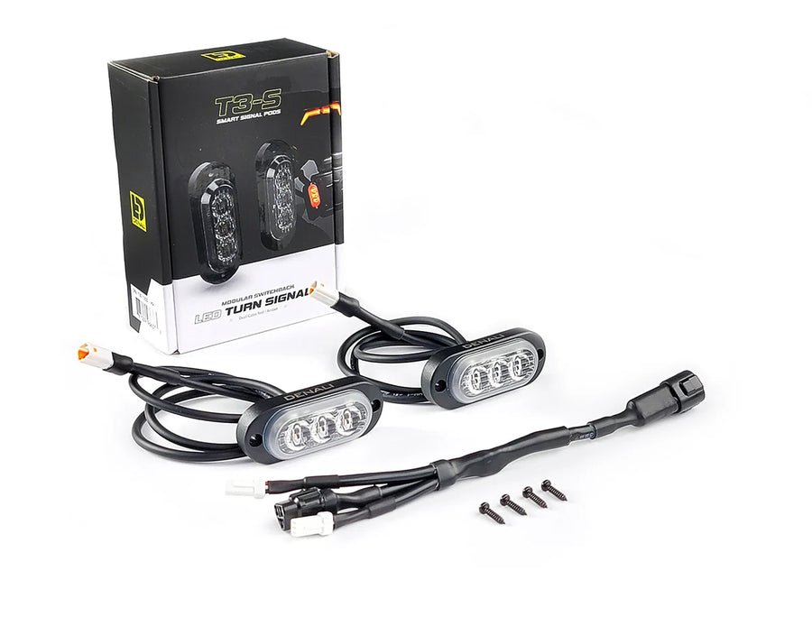 DENALI | DENALI TST T3-S Smart LED Brake Lights & Switchback Turn Signals for Motorcycles – Rear