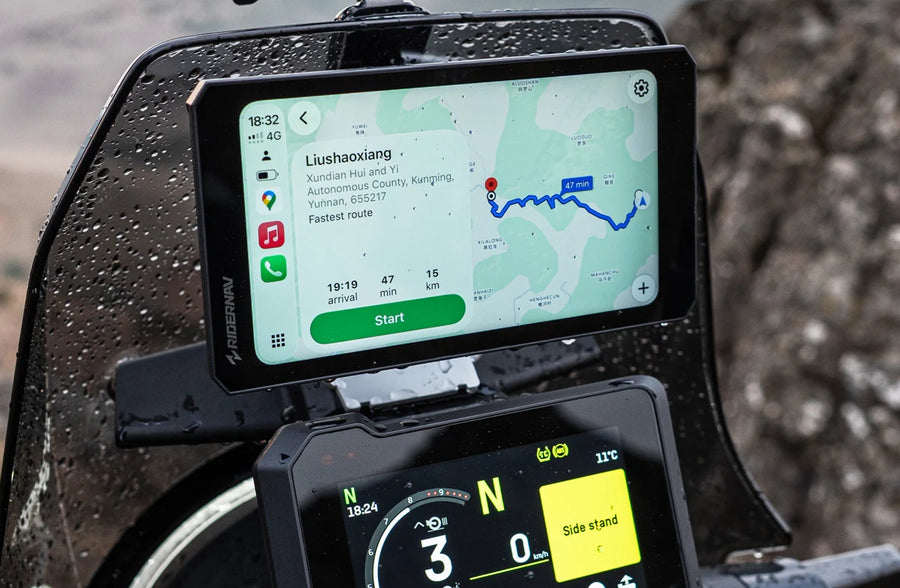 Ridernav | R7X 7-inch Display: Built to Fit. Made to Ride. Universal