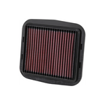 K&N | K&N High-Flow Powersports Lifetime Engine Air Filter for Ducati Motorcycles