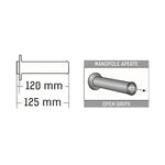 DOMINO | DOMINO Handlebar Grips Grey/Black