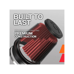 K&N | K&N High-Flow Universal Air Filter – 2-7/16" Flange