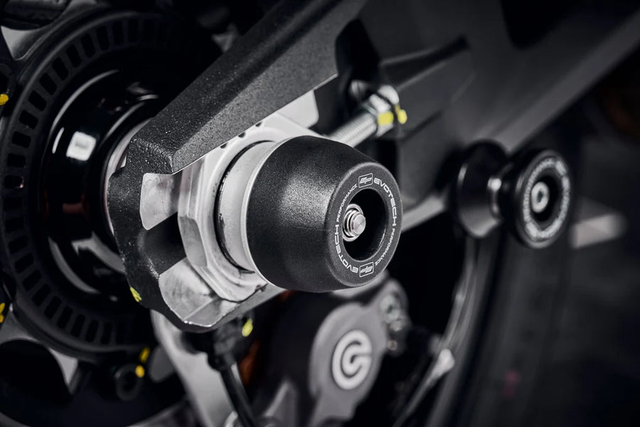 EVOTECH | EVOTECH Rear Spindle Bobbins - Ducati Monster 950 (2021+)