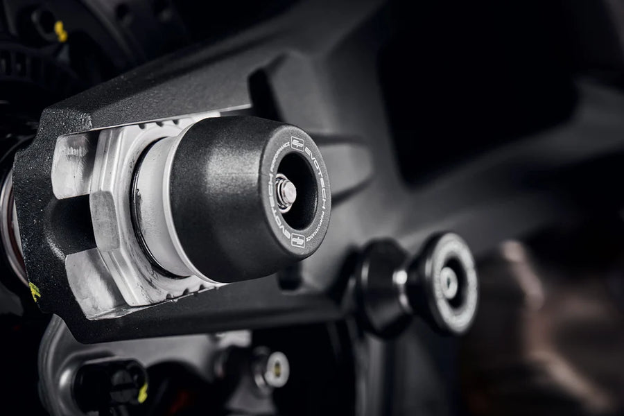 EVOTECH | EVOTECH Rear Spindle Bobbins - Ducati Monster 950 (2021+)