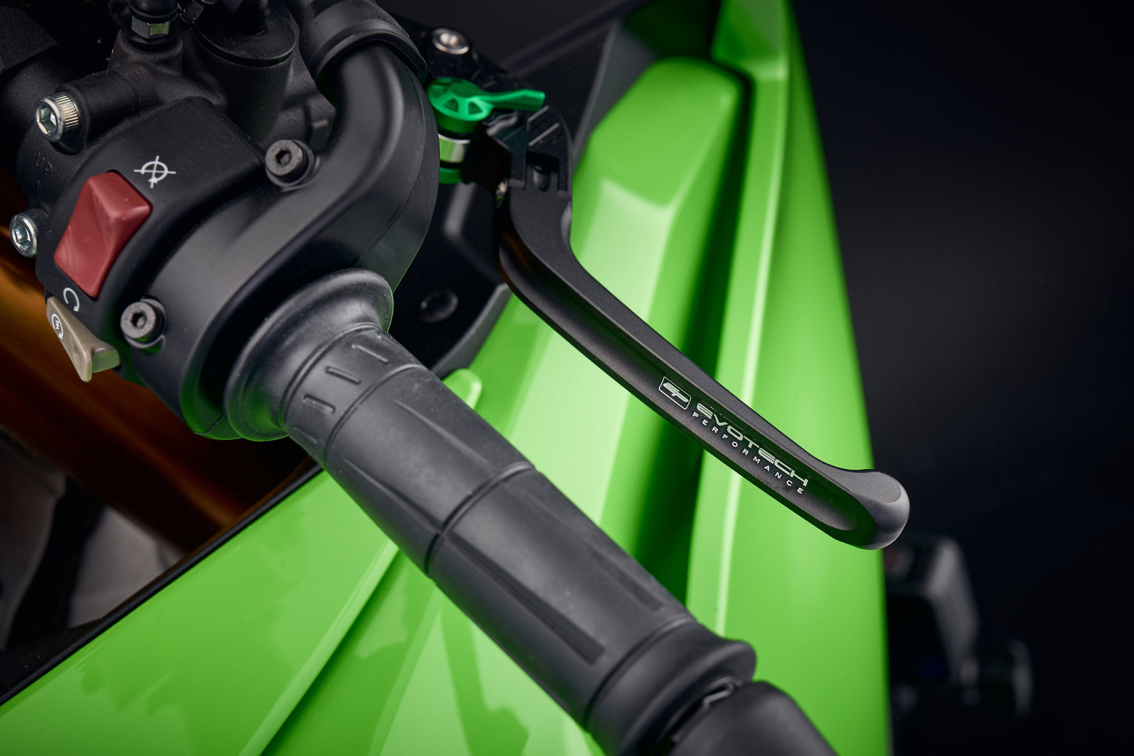 Evotech Evo Folding Clutch and Brake Lever Set - Kawasaki Ninja ZX-6R  (2024+)