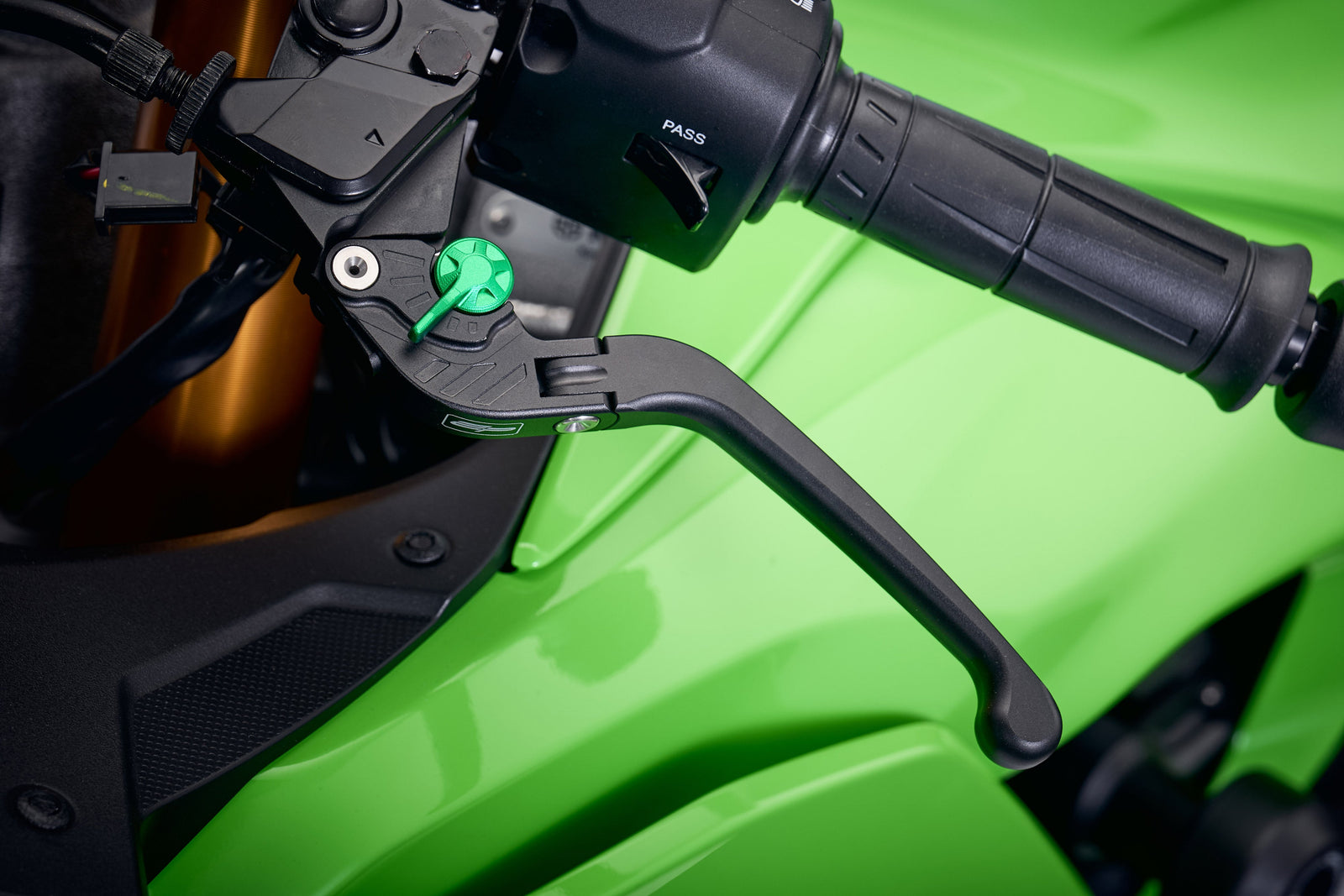 Evotech Evo Folding Clutch and Brake Lever Set - Kawasaki Ninja ZX-6R  (2024+)