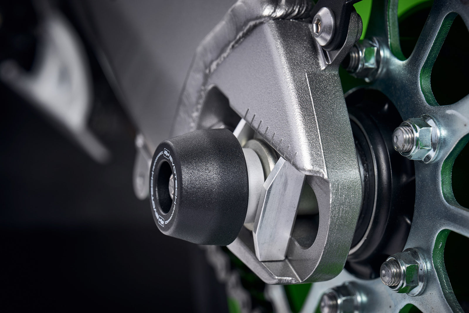 Evotech Rear Spindle Bobbins - Kawasaki Ninja ZX-10R (2026+)
