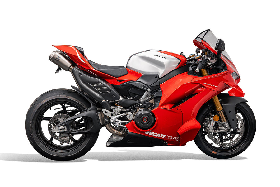 Ducati Panigale V4  Dynamic Tail Tidy (2025+) For Akrapovic Titanium Full Race Exhaust System