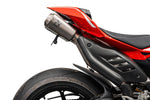 Ducati Panigale V4 Dynamic Tail Tidy (2025+) with V1 Indicators For Akrapovic Titanium Full Race Exhaust System