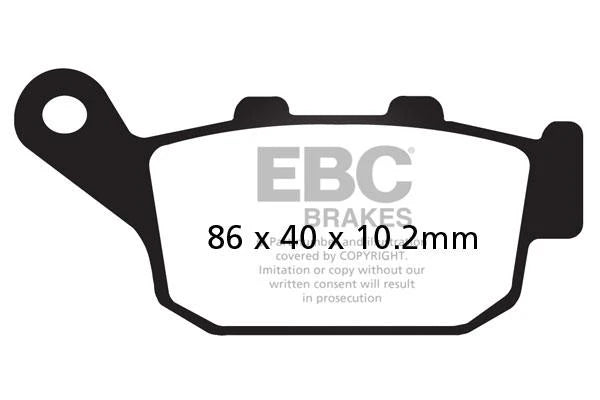 Brakes - FA140HH Fully Sintered - EBC (Rear)