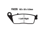 Brakes - FA226HH Fully Sintered - EBC (2 Set Front)