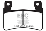 Brakes - FA296HH Fully Sintered - EBC (2 Set Front)