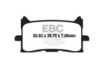 Brakes - FA679HH Fully Sintered - EBC ( 2 Pairs)