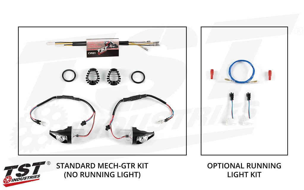 TST | TST Industries MECH-GTR Front LED Turn Signals for Kawasaki Z900