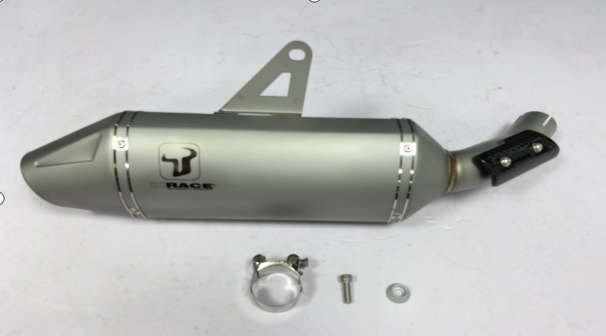 IXIL | BMW F 450 GS (MG45) 2026 | TITANIUM HEXOVAL EXHAUST