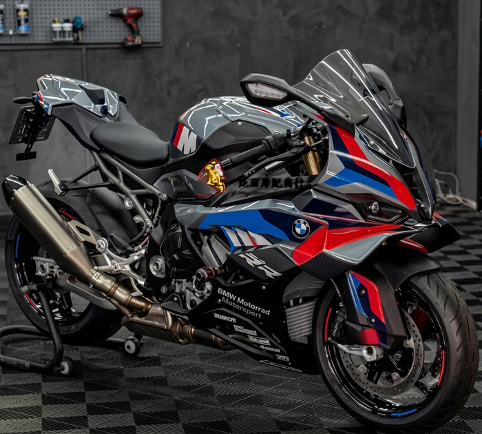 AXXON | BMW S1000RR M Motorsport Stealth Grey Body Kit (2023–2026 Fitment)