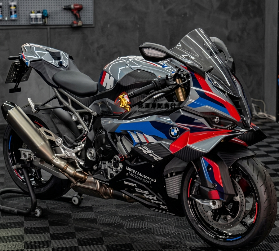 AXXON | BMW S1000RR M Motorsport Stealth Grey Body Kit (2023–2026 Fitment)