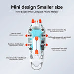 SMNU | SMNU 2024 New Design Mobile Phone Holders Waterproof Shock Absorber Dazzling Aluminum Alloy Motorcycle Bike Mount