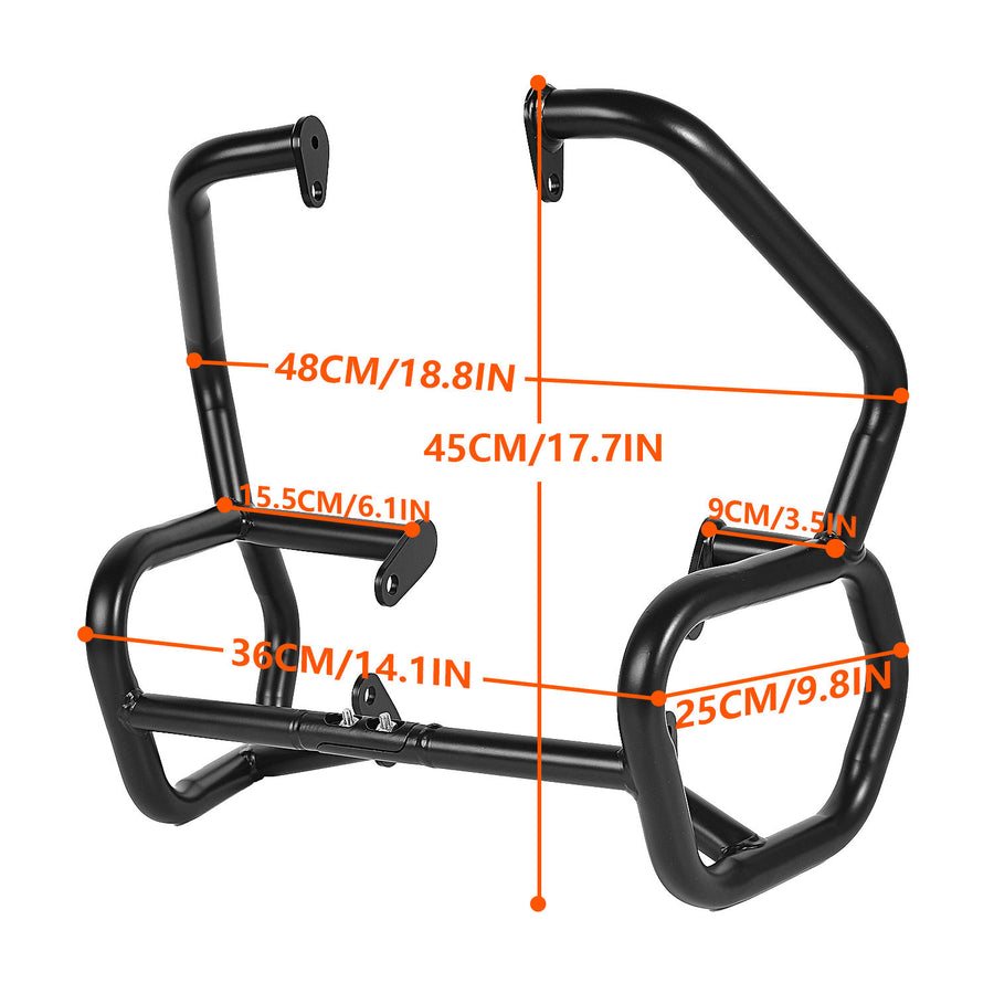 XXUN  | Motorcycle Crash Guard  Triumph SPEED 400/ SCRAMBLER 400 X 2024-2025