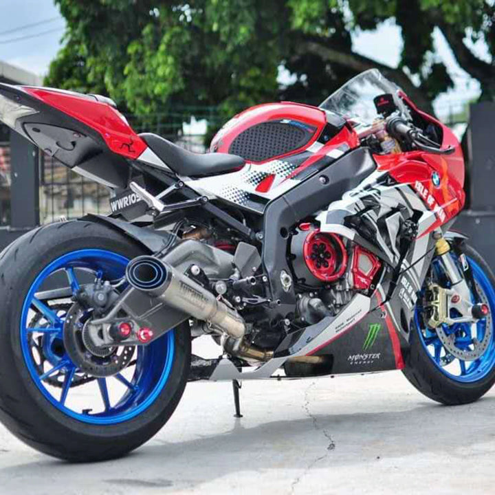 FAUVISM | BMW S1000RR 2019+ Fauvism CNC Clear Clutch Cover & Spring Retainer Waterproof Solid Billet
