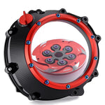 FAUVISM | BMW S1000RR 2019+ Fauvism CNC Clear Clutch Cover & Spring Retainer Waterproof Solid Billet