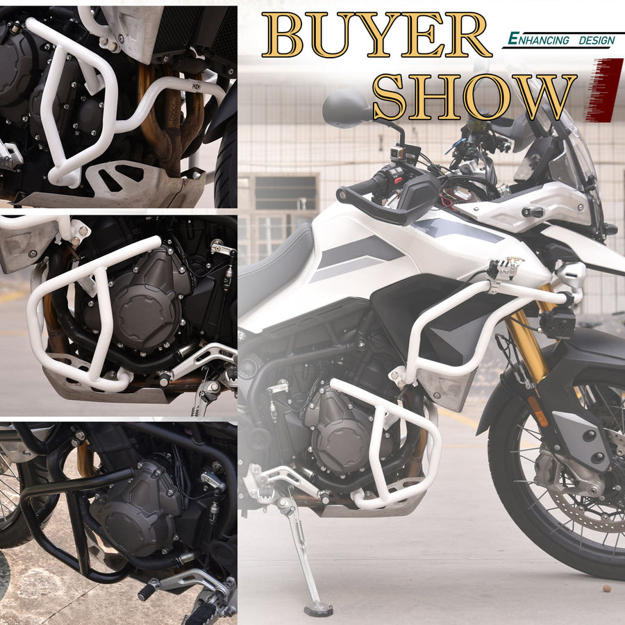 XXUN  | Lower Crash Guard with Frame Sliders for Triumph Tiger 900 All Models 2020+