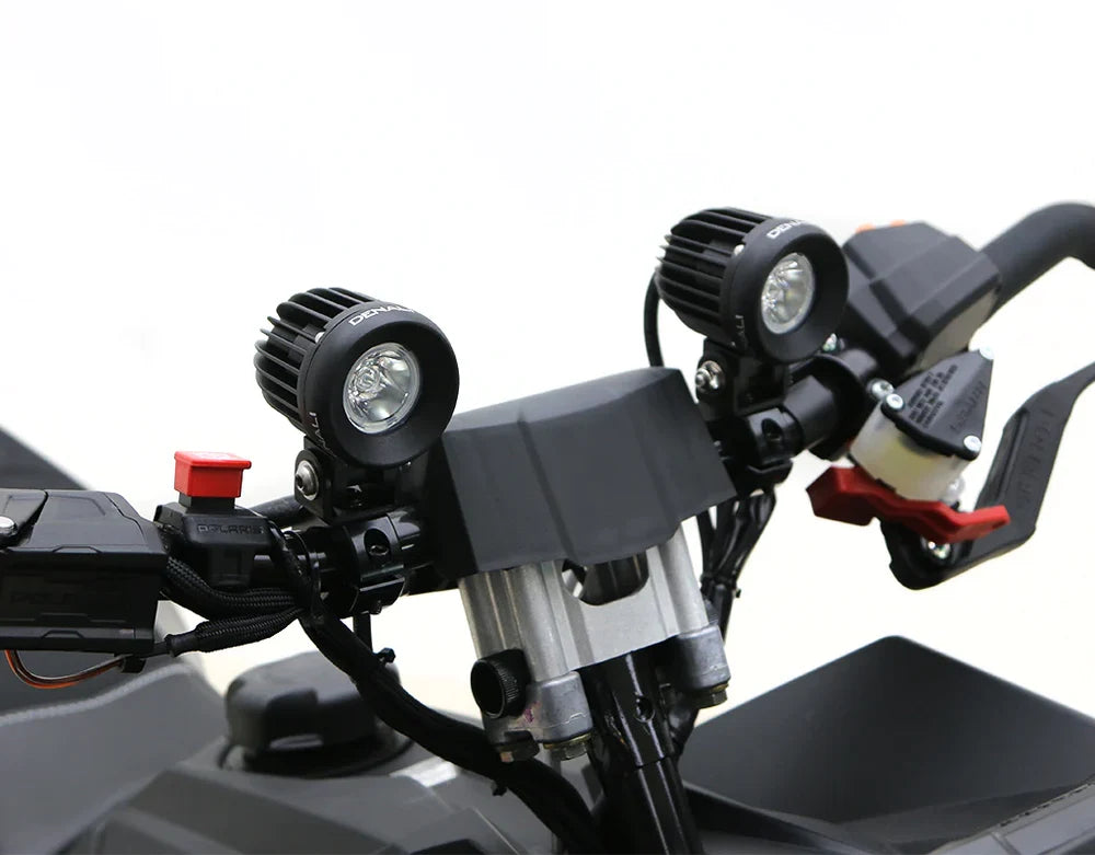 DENALI | Denali Engine Guard Driving Light Mount - 21-29mm Bar Clamp-Black