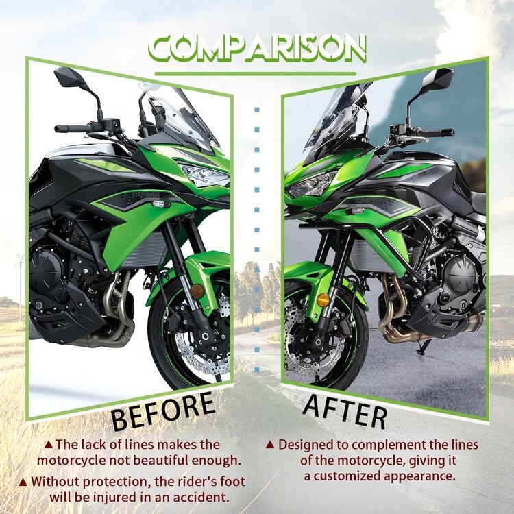 XXUN  | Crash Guard for  Kawasaki Versys650 2022+