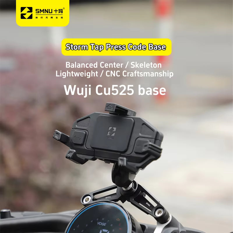 SMNU | SMNU Custom High Quality Faucet Press Code Base Motorcycle Cell Phone Holder Base Motorcycle Phone Holder Accessories