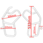XXUN  | Motorcycle Crash Guard   Kawasaki Versys 1000 (2019–2023)/Versys 1100 2025+