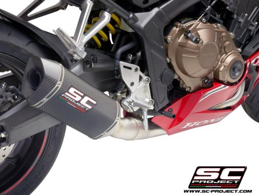 SC PROJECT TWIN CR-T Titanium EXHAUST FULL SYSTEM 4-1 FOR HONDA CBR650R (2019 – 2020)
