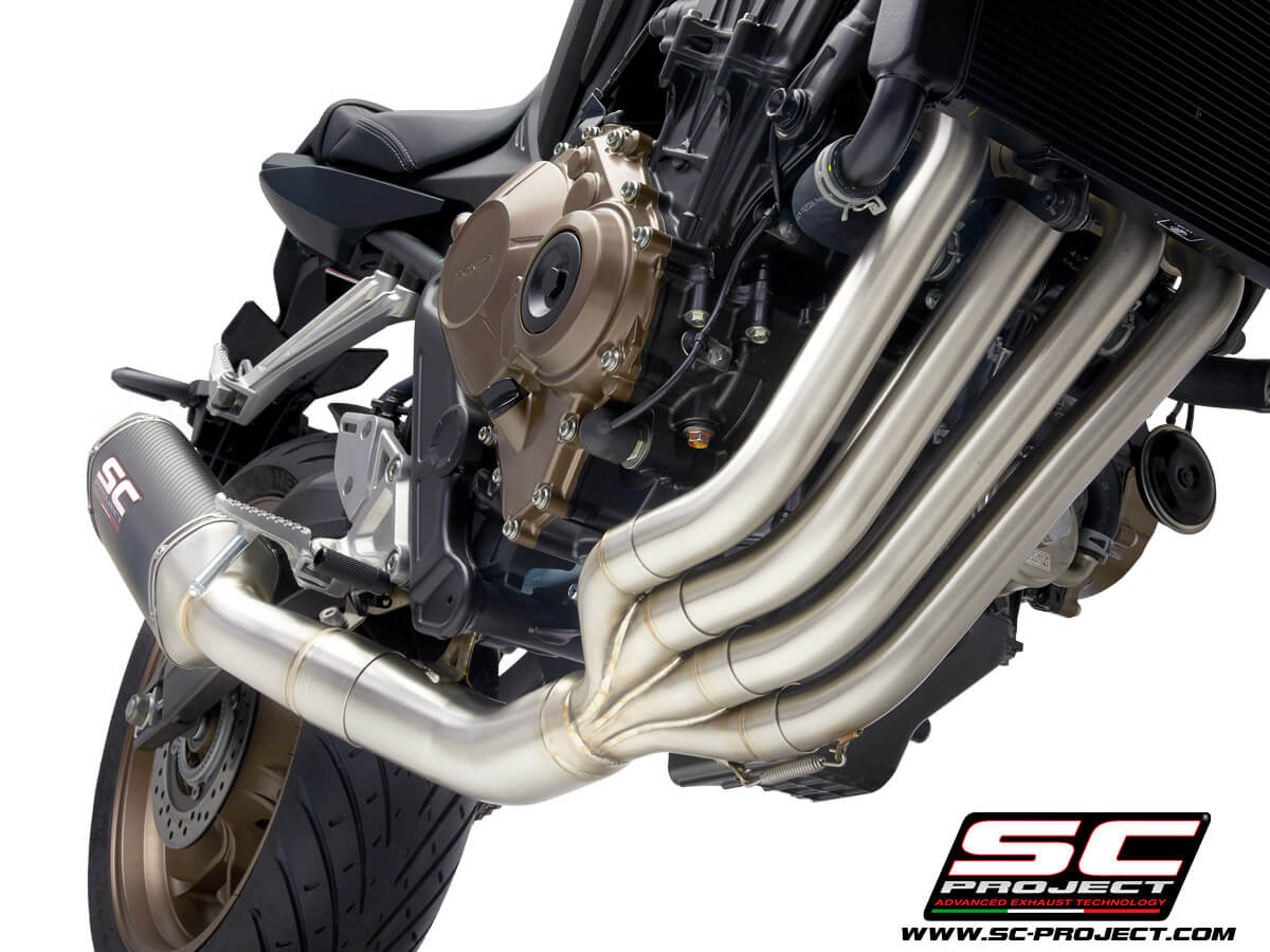 SC PROJECT SC1-M EXHAUST FULL SYSTEM 4-1 FOR HONDA CBR650R (2019-2020)