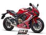 SC Project SC1-S Titanium Full Exhaust System 3-1 for Triumph Street Triple 765 RS (2023-24)