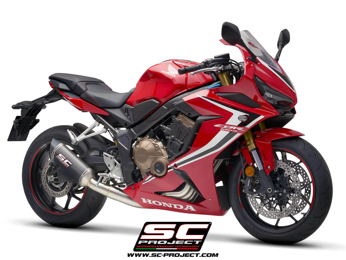 SC Project SC1-S Titanium Full Exhaust System 3-1 for Triumph Street Triple 765 RS (2023-24)