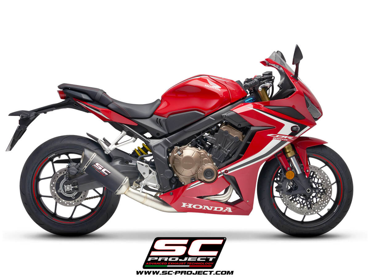 SC Project SC1-S Titanium Full Exhaust System 3-1 for Triumph Street Triple 765 RS (2023-24)