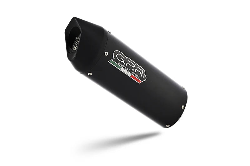 MO.7.CAT.FNE5 | G.P.R EXHAUST | GPR exhaust compatible with Moto Morini Seiemmezzo Str 2022-2024, Furore Evo4 Nero, Homologated legal Mid-full system exhaust, including removable db killer and catalyst