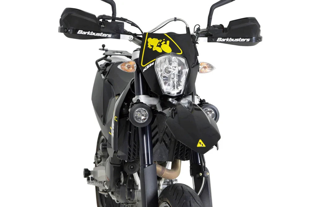 DENALI | Denali Inverted Fork Tube Driving Light Mount - 50-60mm Bar Clamp-Black