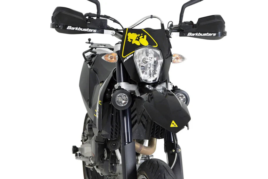DENALI | Denali Inverted Fork Tube Driving Light Mount - 50-60mm Bar Clamp-Black