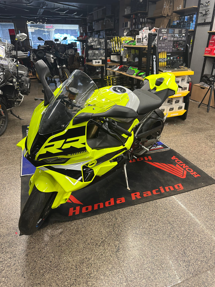 AXXON | BMW S1000RR High-Visibility Acid Yellow Complete Body Kit (2023–2026 Fitment)