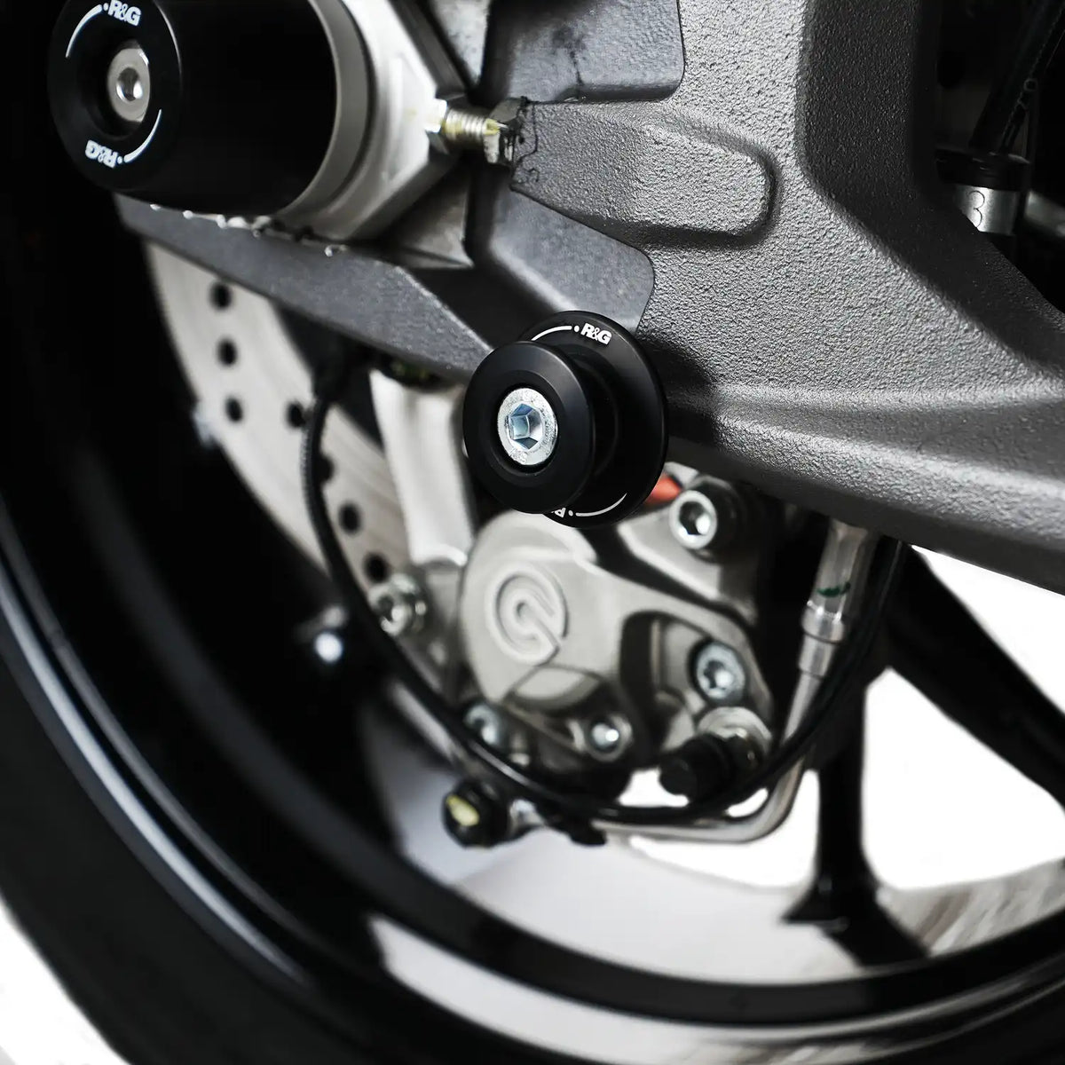 R&G | R&G M8 Paddock Stand Bobbins for Suzuki Hayabusa – Black