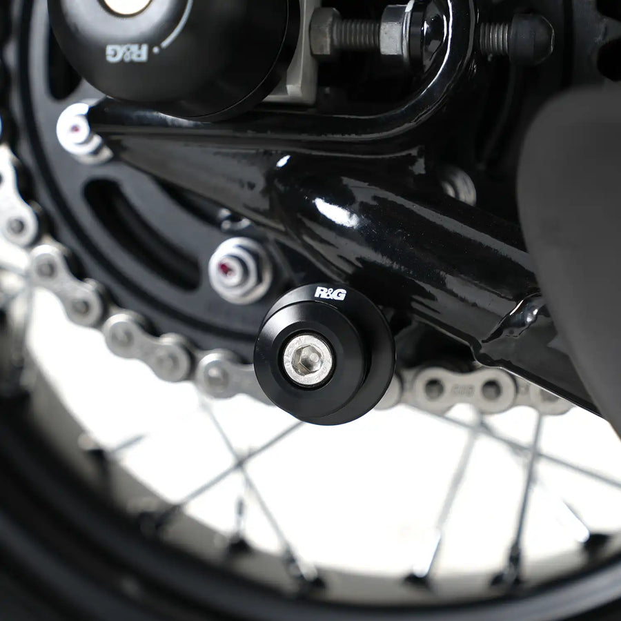 R&G | R&G M8 Paddock Stand Bobbins for Suzuki Hayabusa – Black