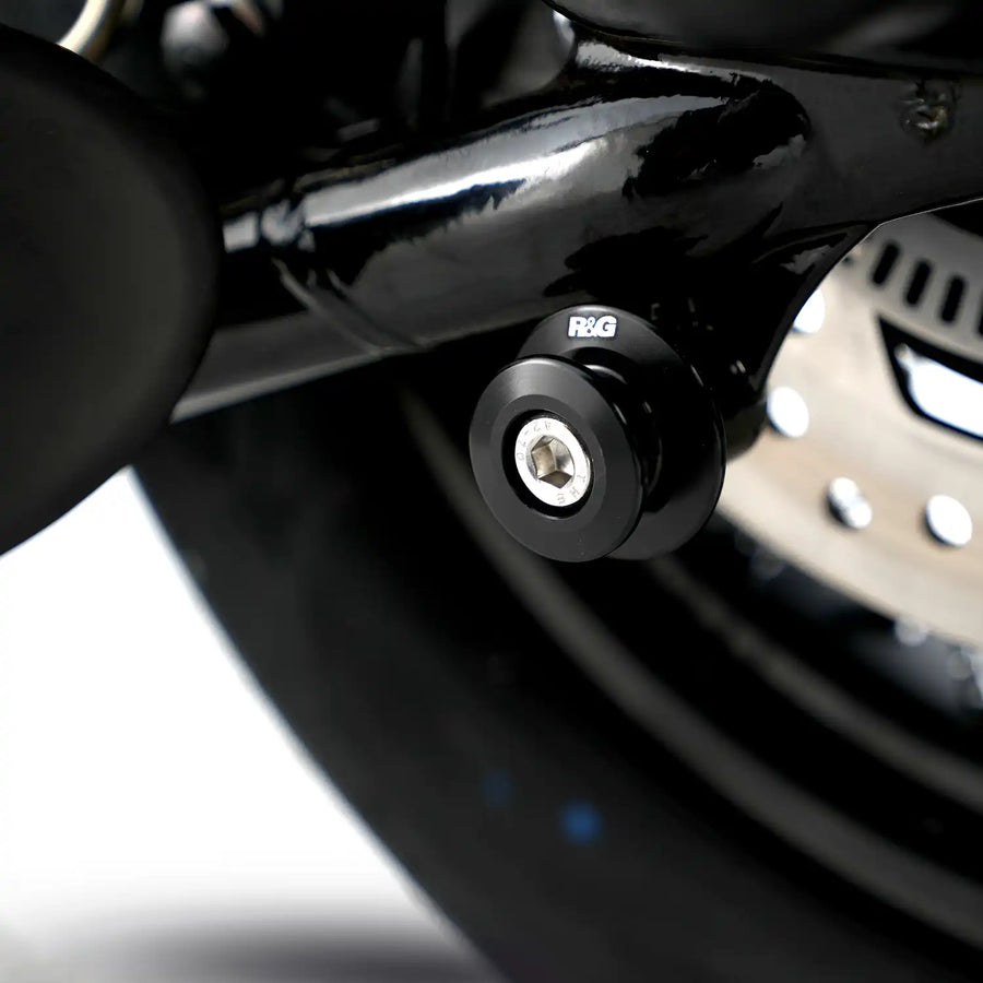 R&G | R&G M8 Paddock Stand Bobbins for Suzuki Hayabusa – Black