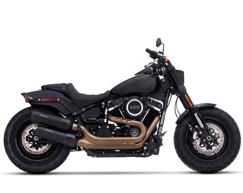 500-1220 | Rinehart Racing| 2018-24- Milwaukee Eight (M8) Fat Bob - 4.5 Slip-ons